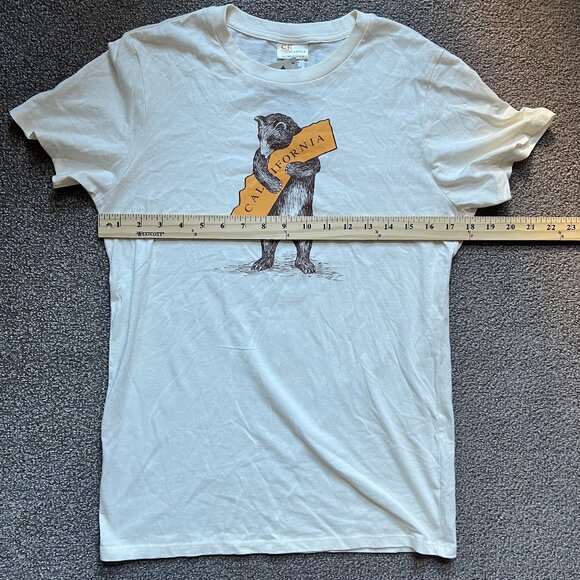 NWT San Francisco Mercantile I Love You California Bear Hug Tee Slim Unisex | L - Picture 8 of 11